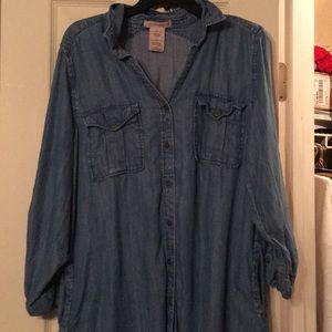 Jean Shirt Dress